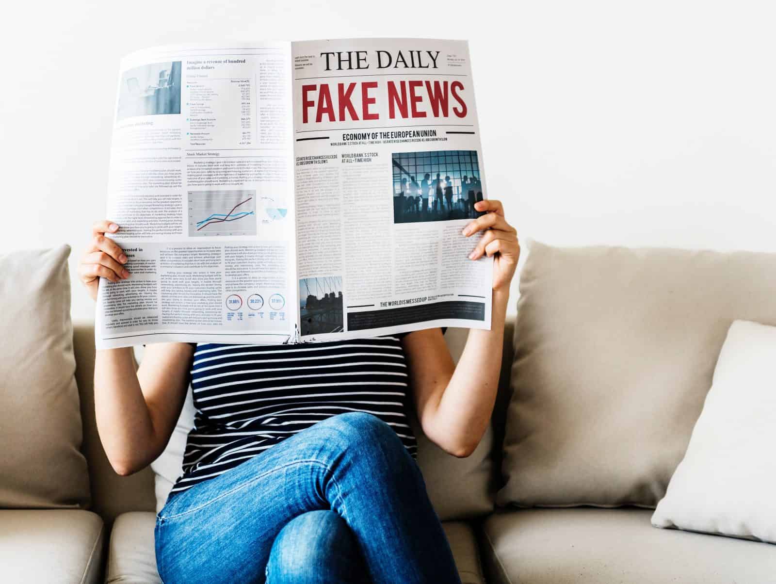 newspaper fake news