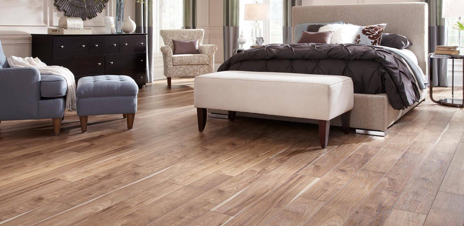 wood laminate bedroom floor