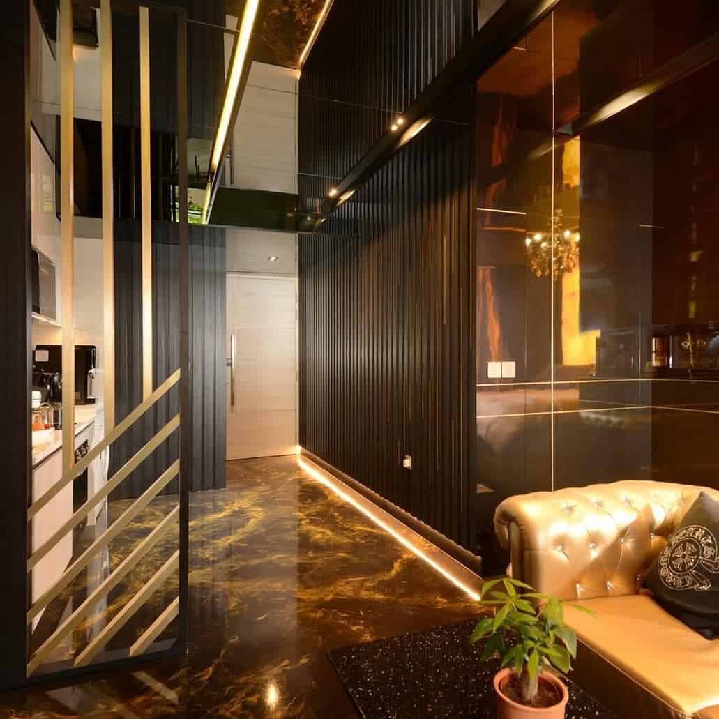 Metallic Epoxy luxury home flooring