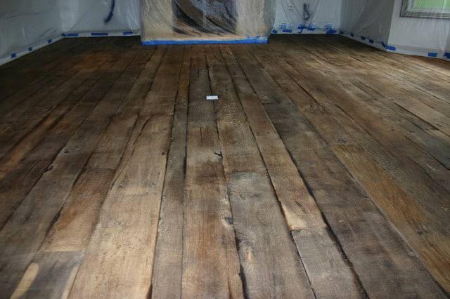 old aged wood floor