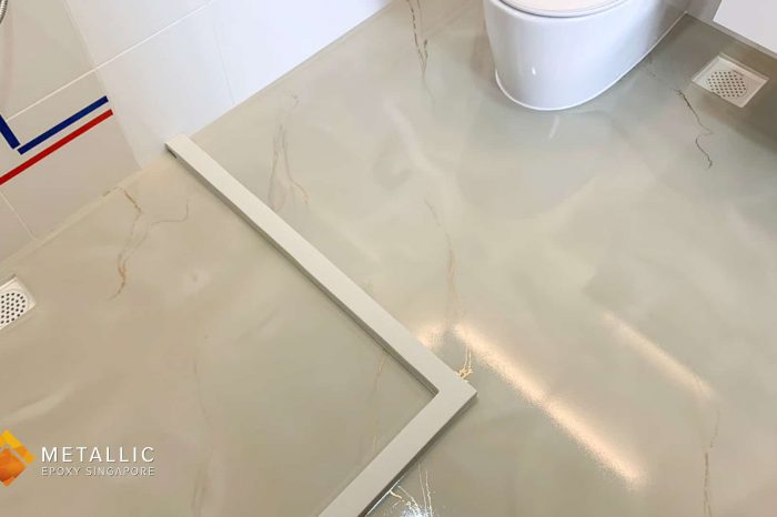 Nagural themed Bathroom Flooring